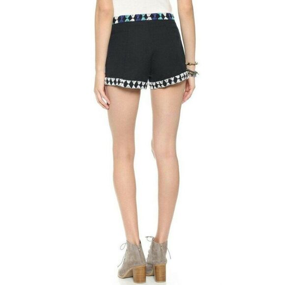 Free People Petal Embellished Cotton Shorts 8 - Picture 4 of 4
